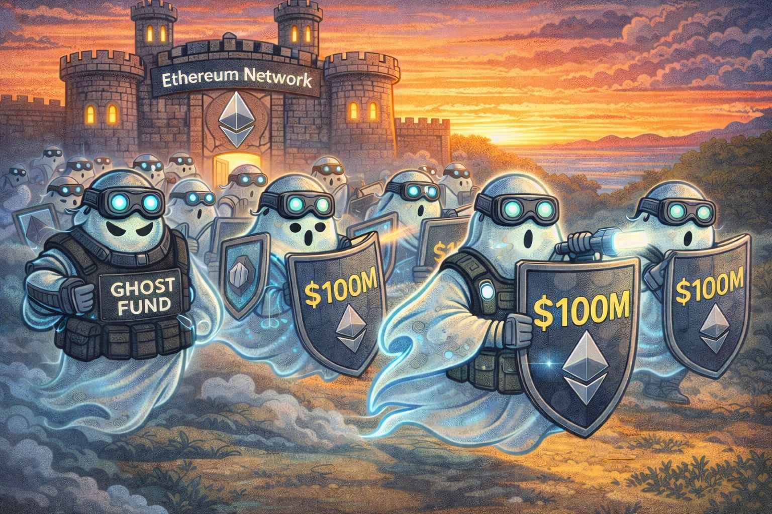 Ethereum’s $100M ‘Ghost Fund’ Returns… To Defend the Network