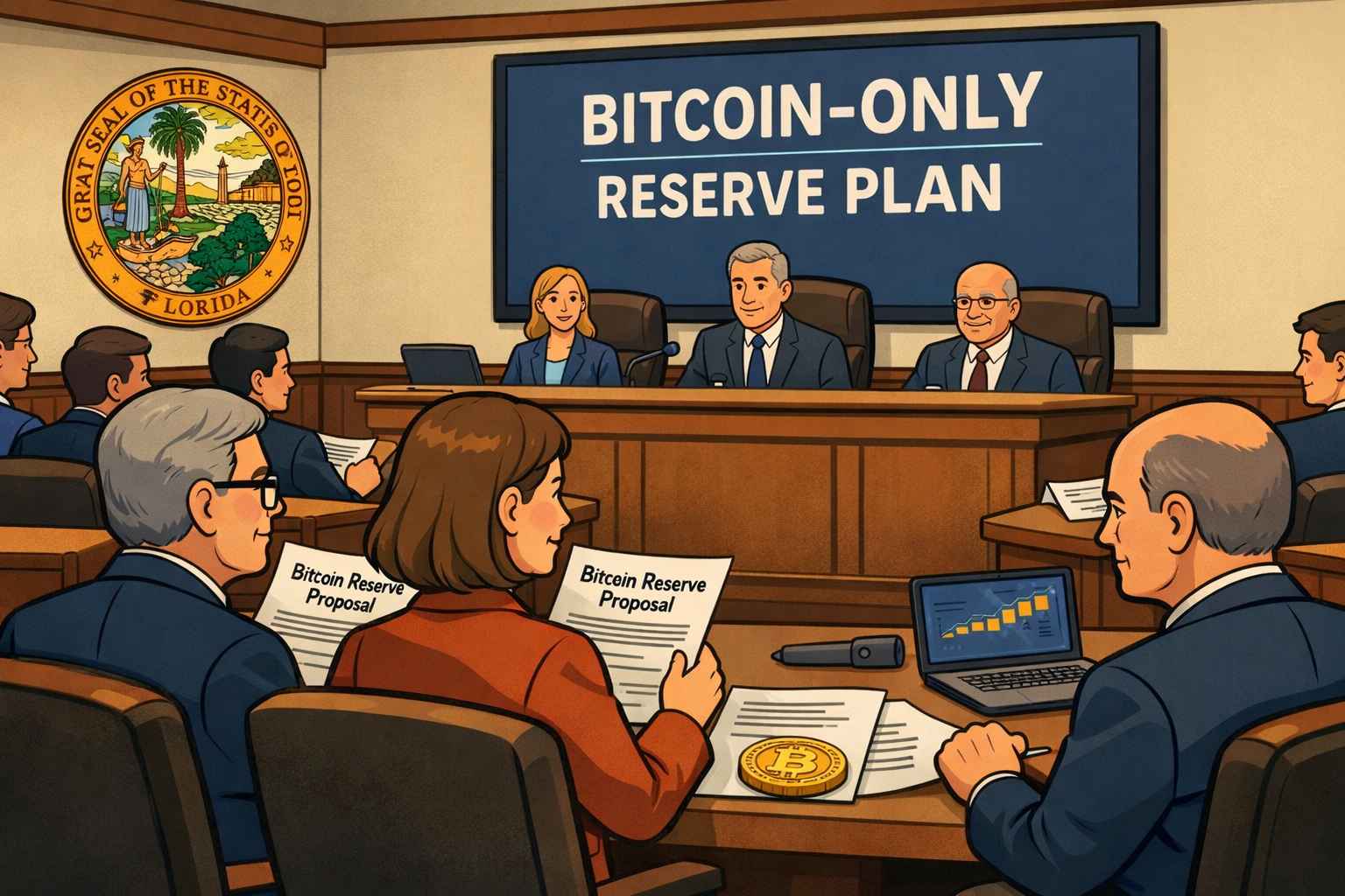 Florida Revives Bitcoin-Only Reserve Plan After 2025 Pushback