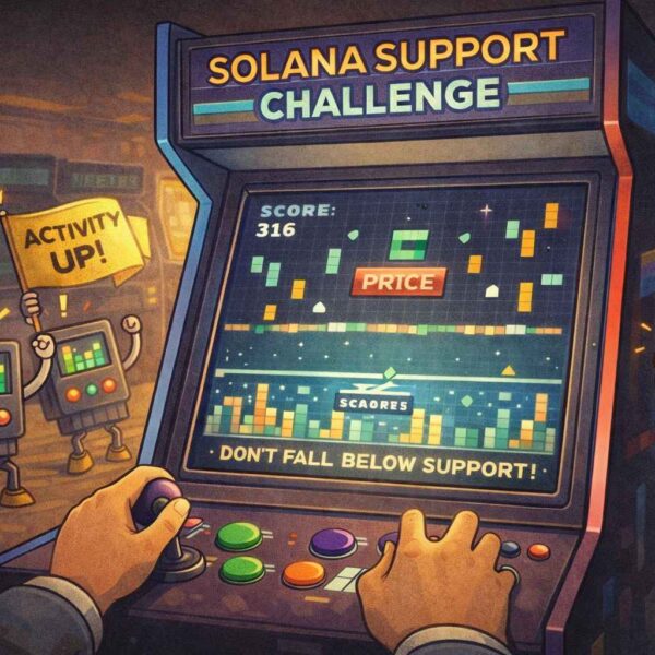 Solana Network Sees Rising Activity Despite Token Price Drop