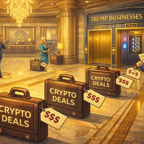Trump Promised a Crypto Capital, His Businesses Are Cashing In