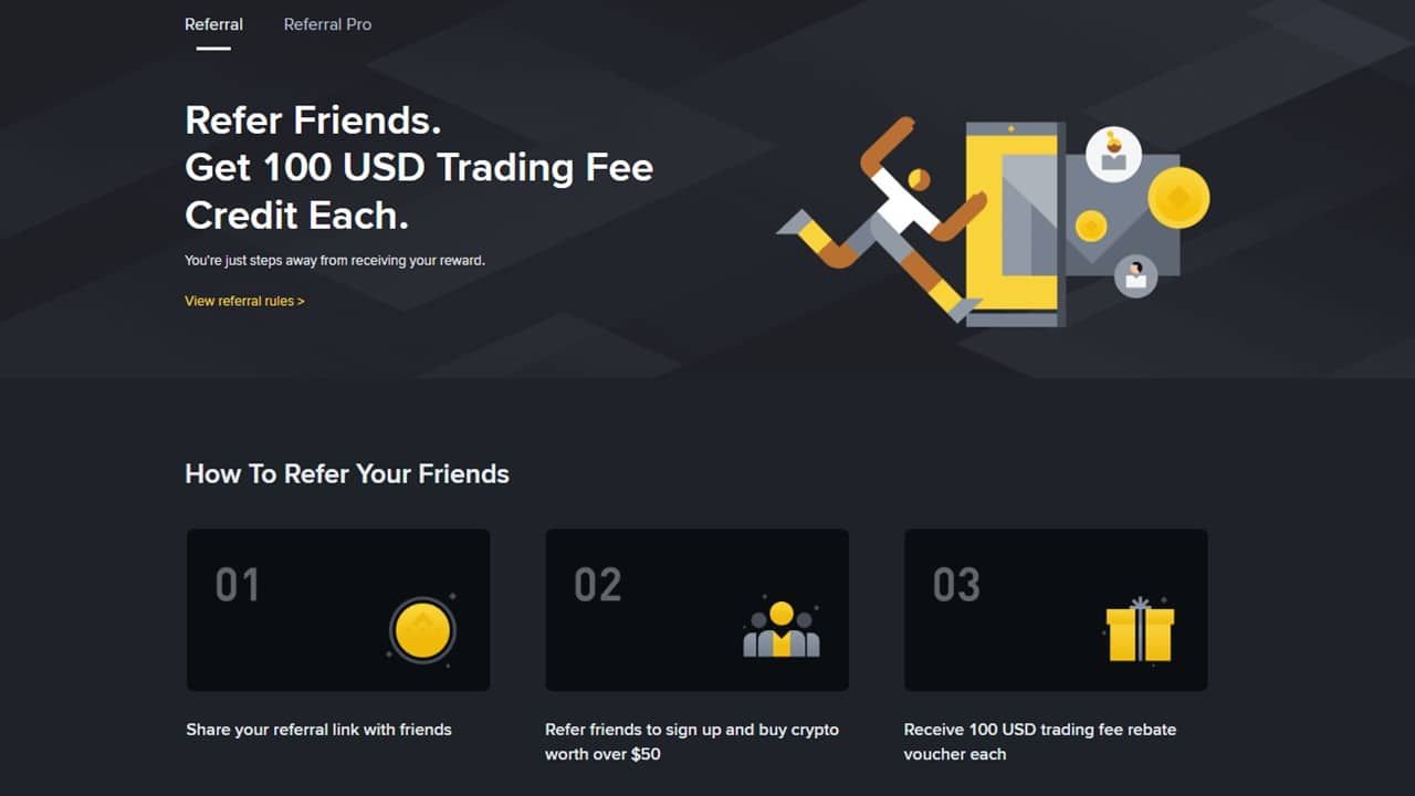 Binance Referral Lite