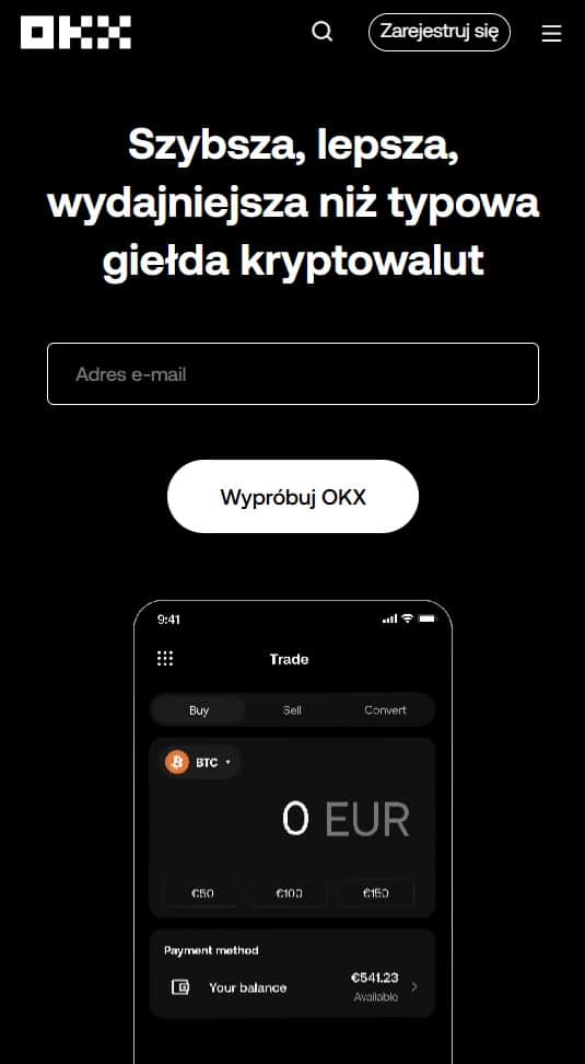OKX giełda kryptowalut z dźwignią