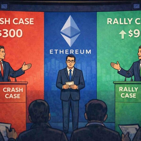 Ethereum $300 Crash vs $9K Rally: Who’s Actually Right?