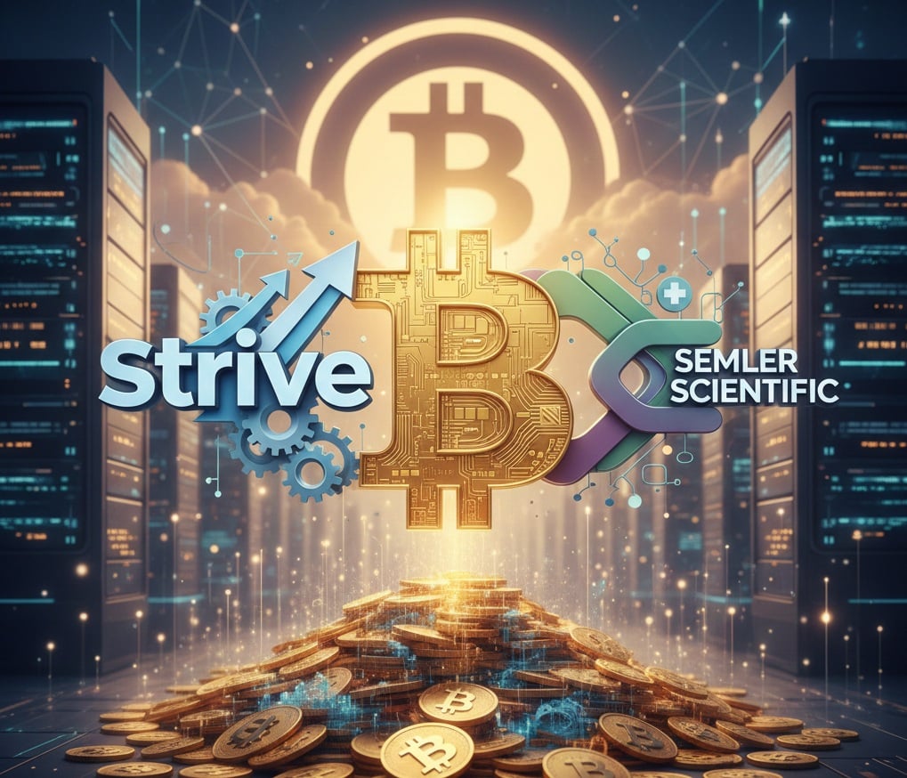 Strive Jumps Past Tesla With 12,798 Bitcoin Treasury Move