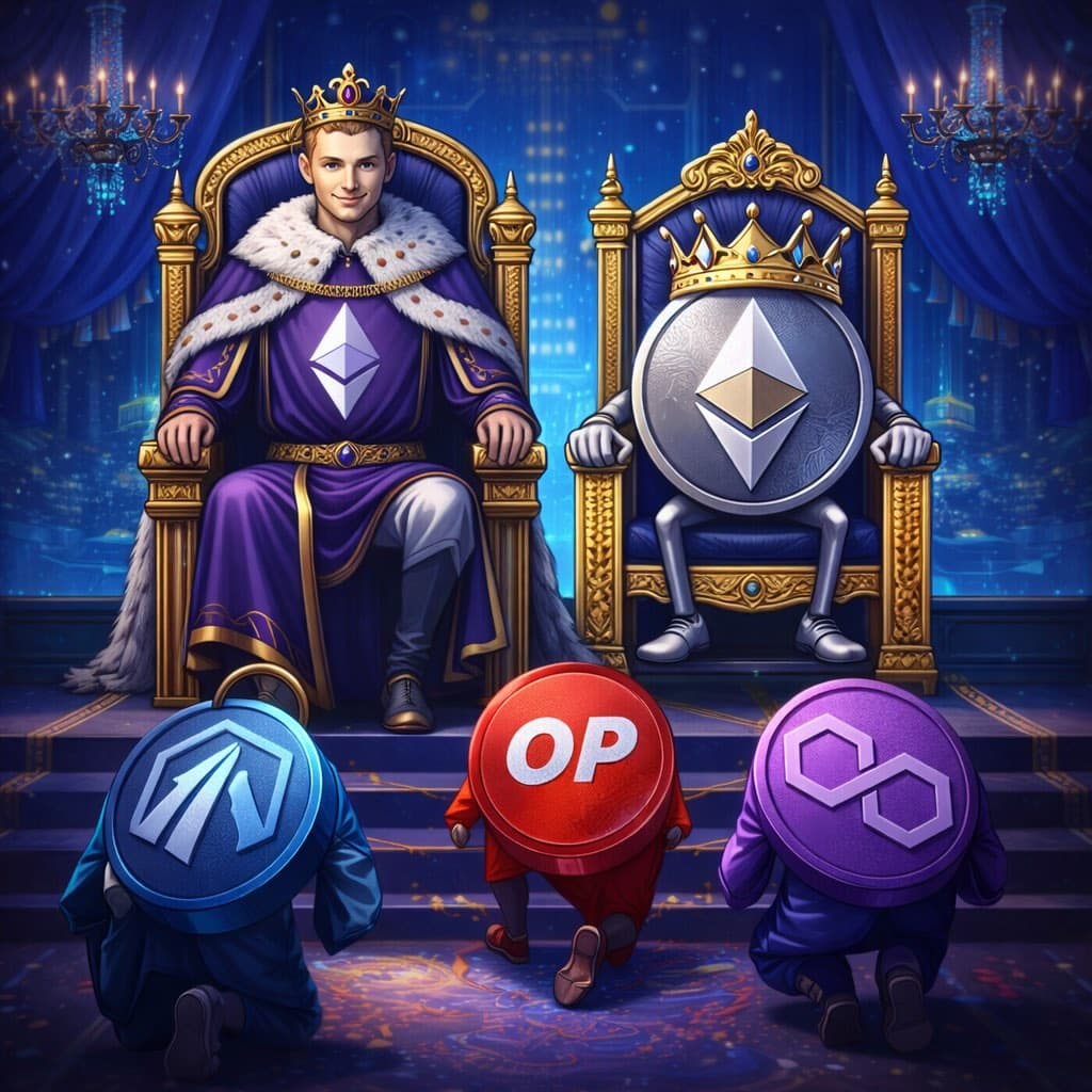 Vitalik Says Ethereum’s L2 Plan Is Broken as ETH USD Slips -2%