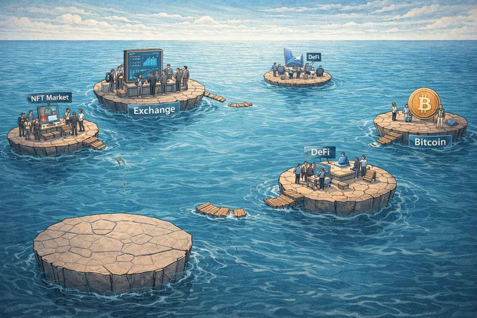 Crypto Selloff Splits markets into ‘Liquidity Islands,’ Analysts Warn