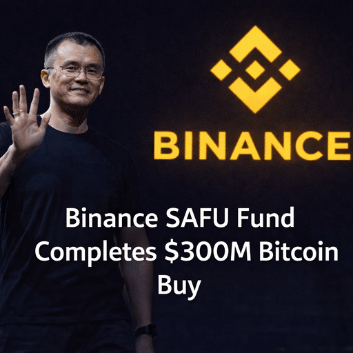 Binance SAFU Fund Buys $300M in Bitcoin: Did They Nail the Bottom?