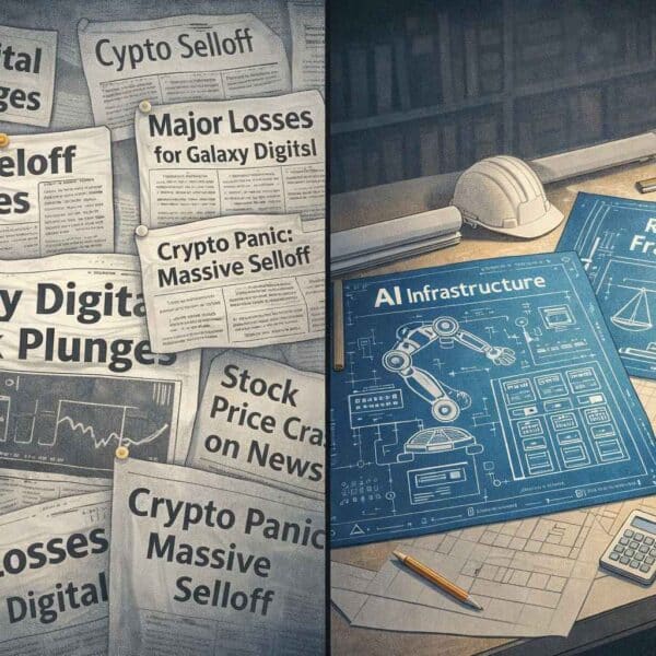 Galaxy Digital Stock Falls After $482M Loss Surprises Market