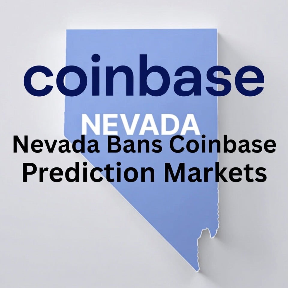 Nevada Moves to Block Coinbase Prediction Markets