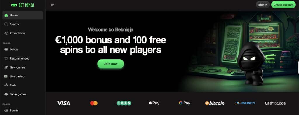 Top Bitcoin casino in Canada