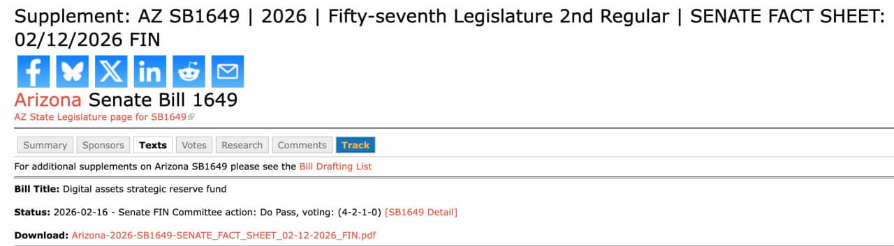 Arizona Moves Toward State Bitcoin Reserve: Why This Matters