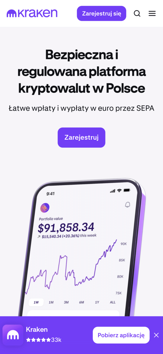 kraken mobile PL