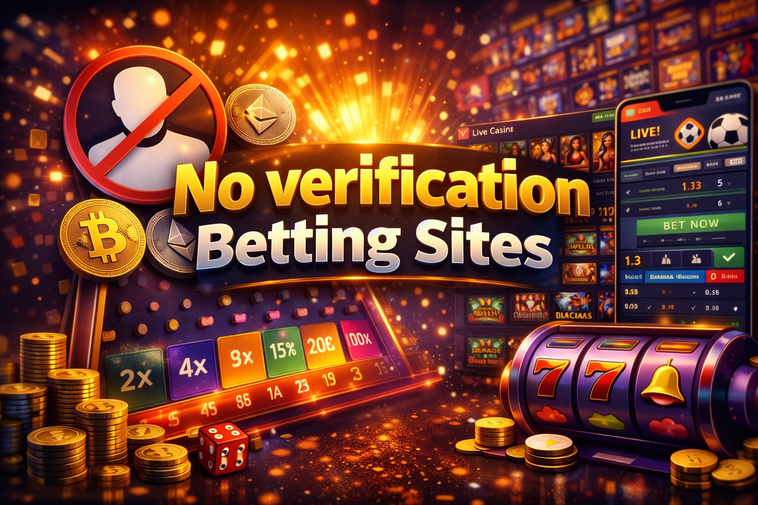 Best No Verification Betting Sites & No KYC Sportsbooks in 2026