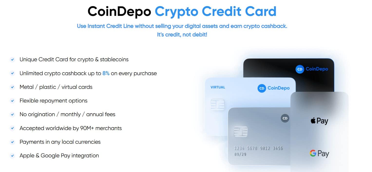 CoinDepo Debit Card
