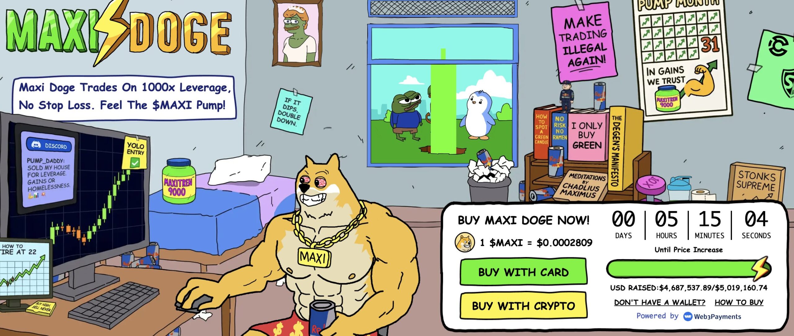 WKC crypto has retraced -15% after a week in which the BSC meme coin surged +40% but now dwindling volume is effecting the chart