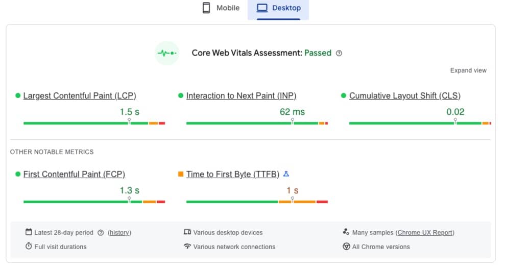 coincasino page diagnostics