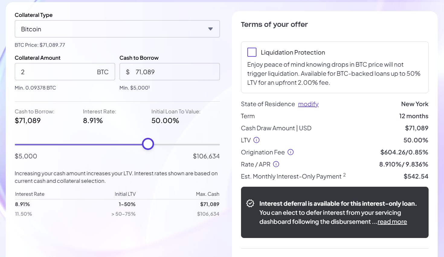 Figure Crypto Backed Loans