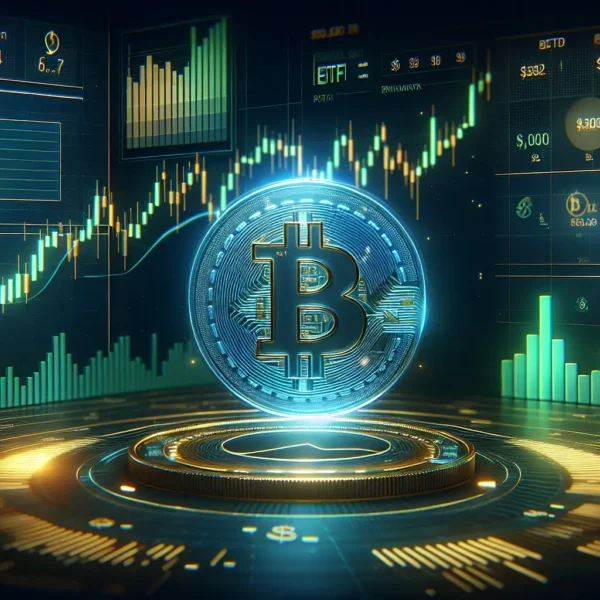 Bitcoin USD Sits Nervously at $70K Amid Record ETF Inflows