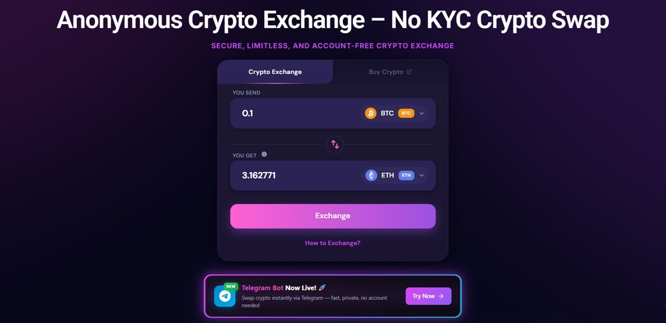 Ghostswap Crypto Exchange