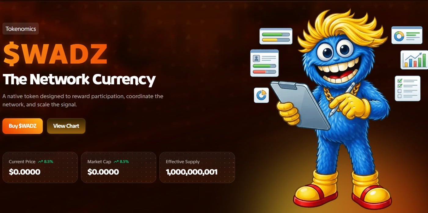 Wadoozie Tokenomics