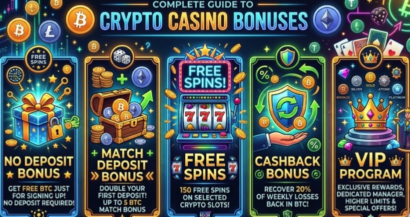 guide to crypto casino bonuses
