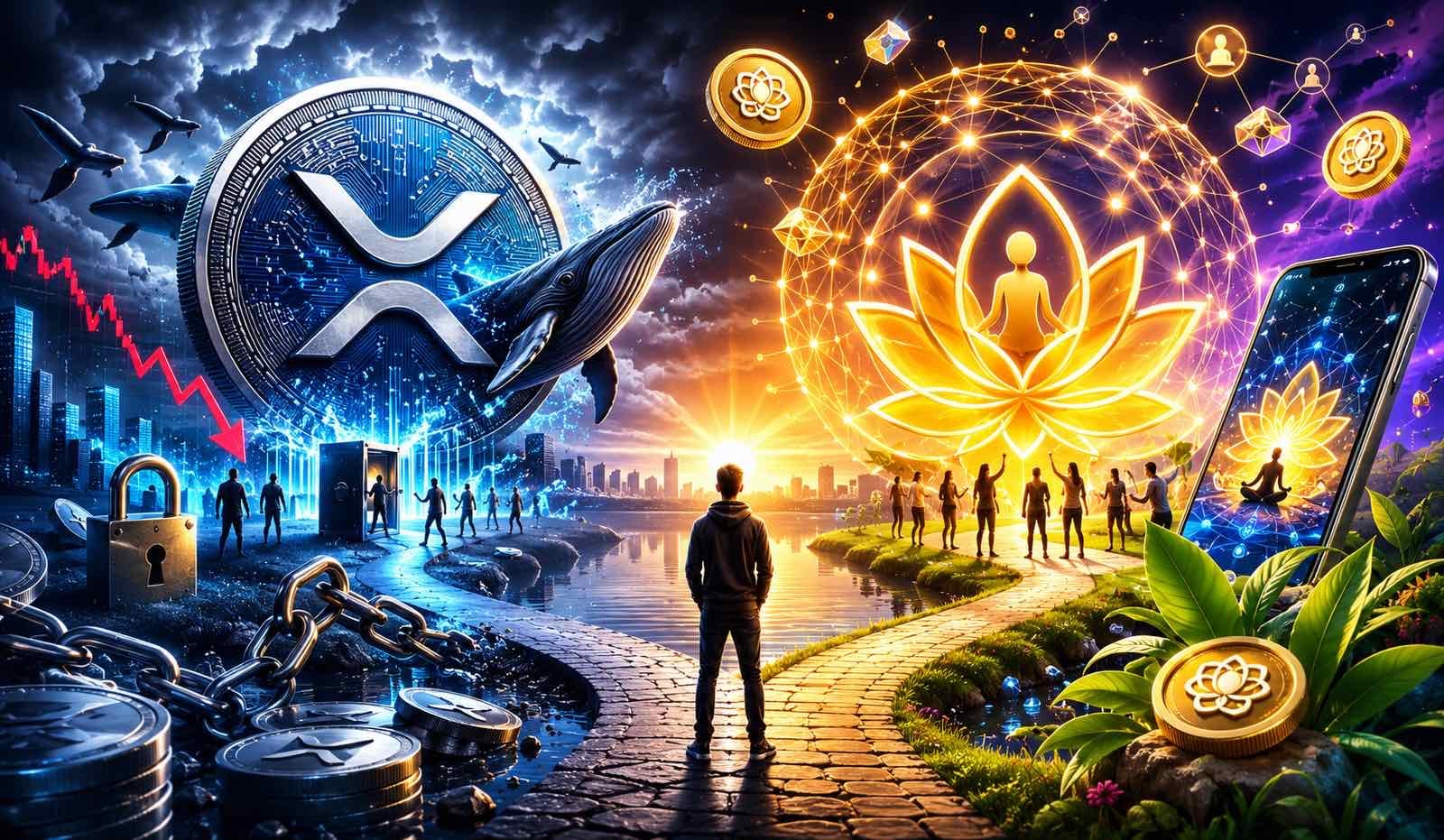 XRP Liquidity Is Drying Up Fast – Here’s Why Divine Ray Is the Next Smart Move