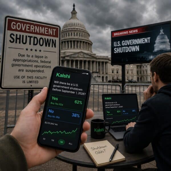 Goverment Shutdown Probability Risk Is Delayed, Not Resolved, After House Vote