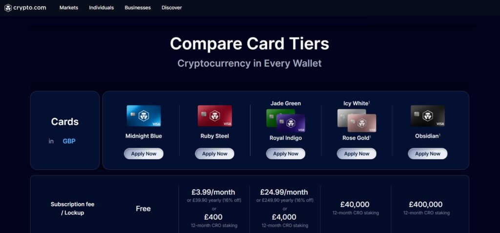 Crypto.com card