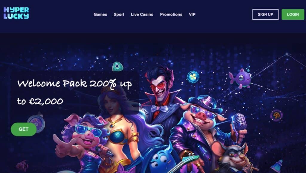 Hyperlucky is among the best plinko gambling sites