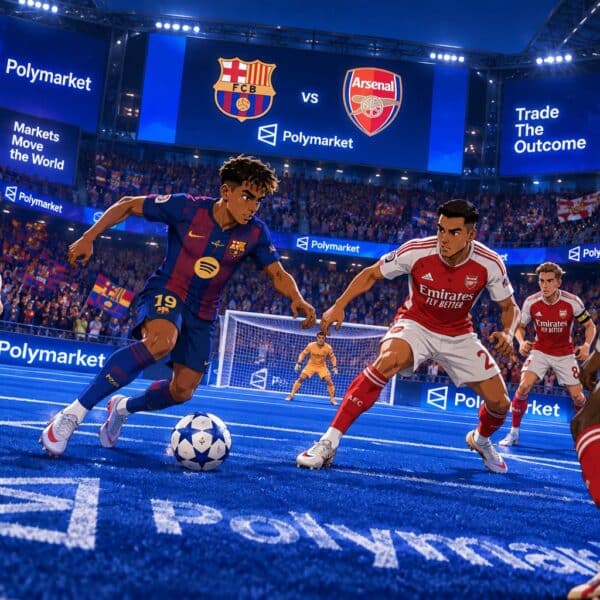 UEFA Champions League Polymarket Odds: Barcelona Lead the Way at 23.5%