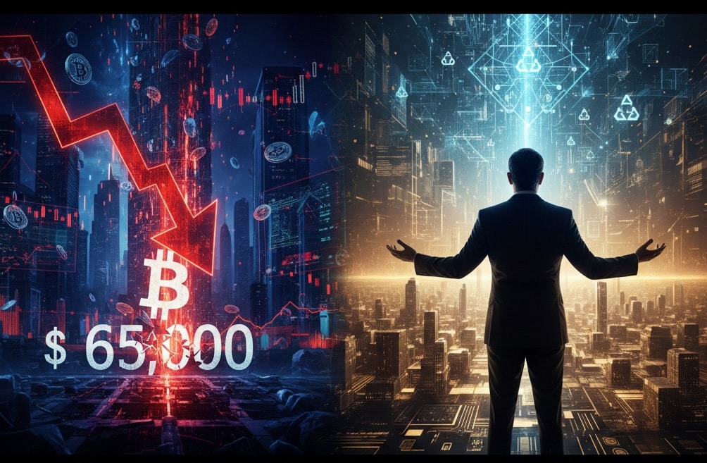 比特幣暴跌失守6.5萬美元關口　Coinbase前CTO：從未如此看好加密貨幣　「代碼秩序」正在崛起
