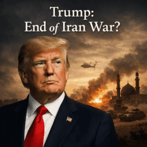 川普暗示伊朗戰爭將結束：加密貨幣與股市同步強勢反彈